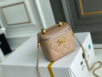 Chanel Small Vanity Leather Bag