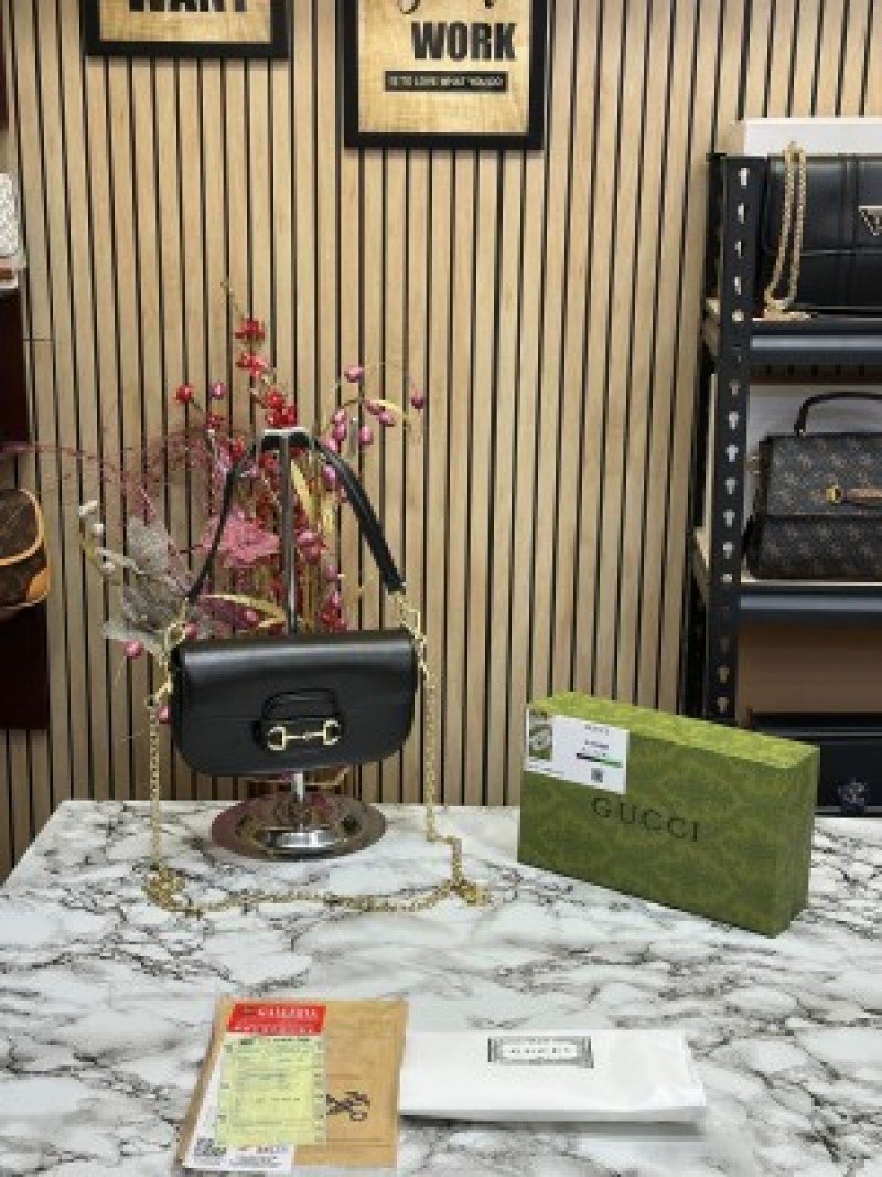 Gucci Horsebit Mini Bag ( Black )