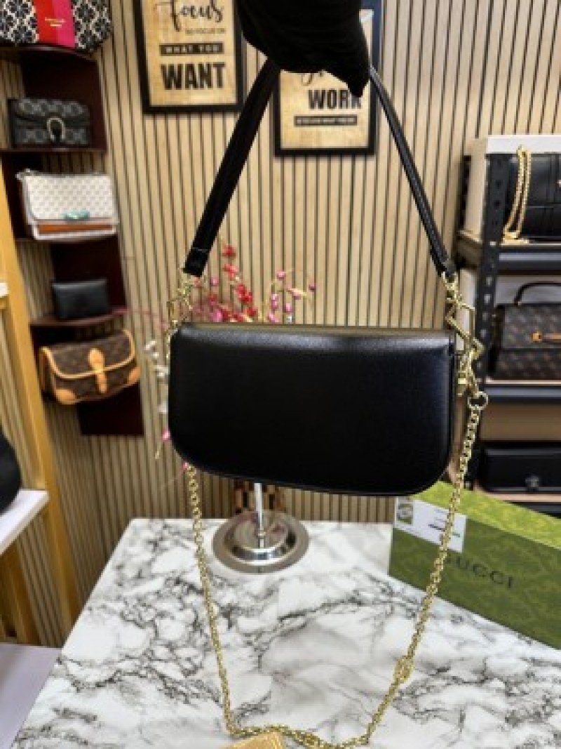 Gucci Horsebit Mini Bag ( Black )
