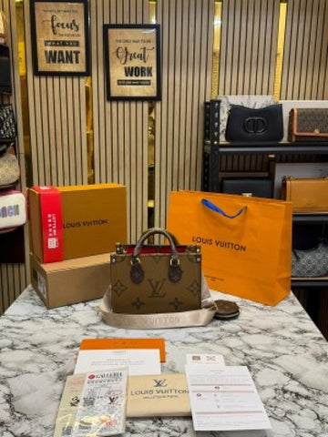 LV Onthego Pm ( Brown )