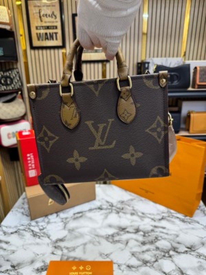 LV Onthego Pm ( Brown )