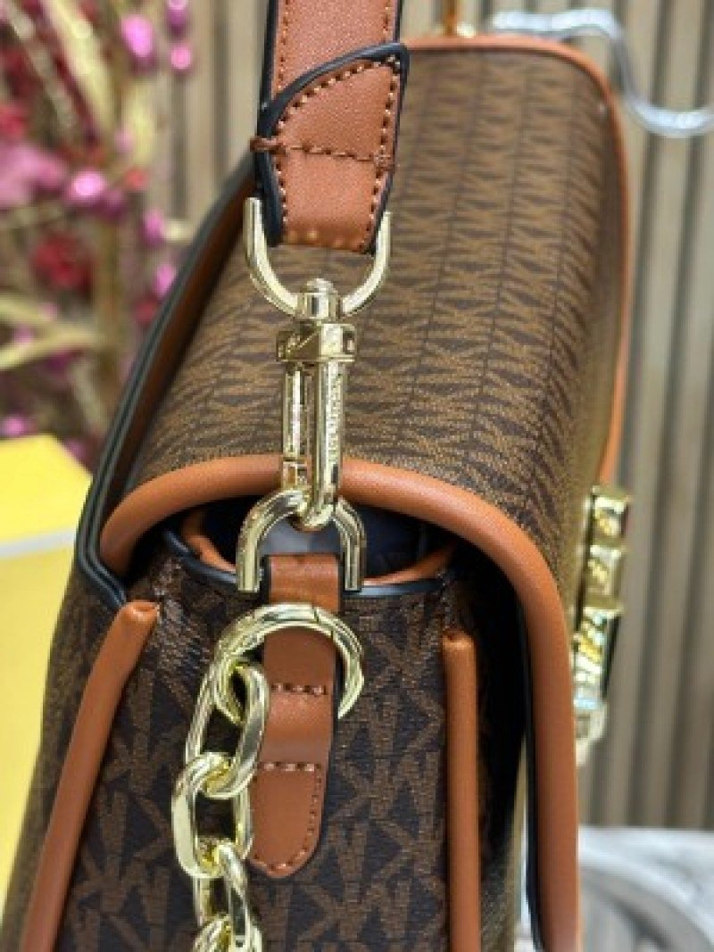 Michael Kors Mk Parker Leather ( Brown )