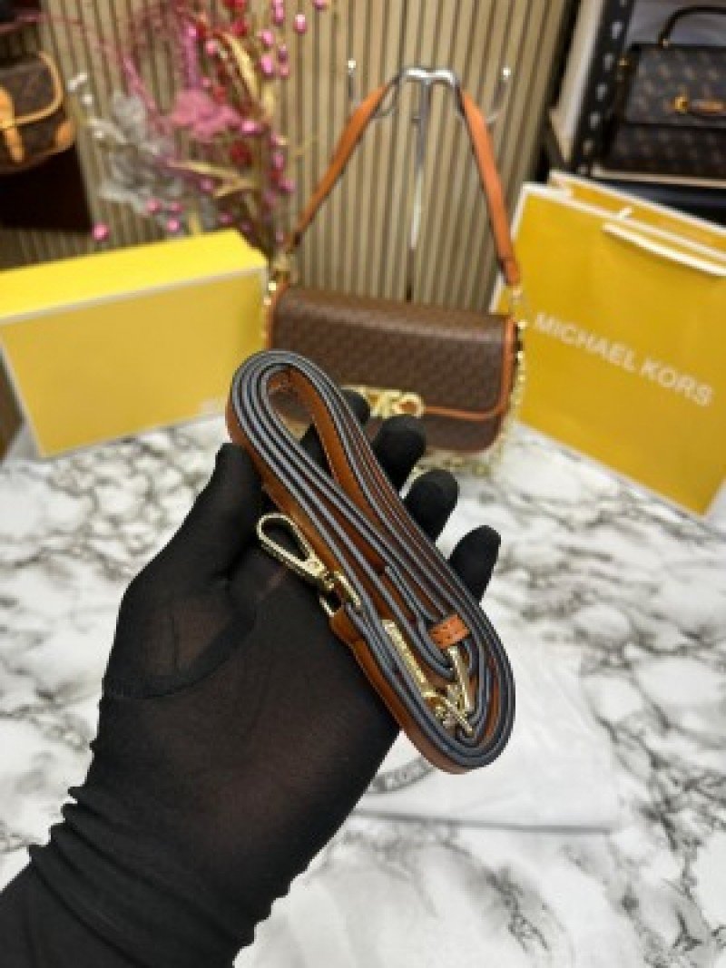 Michael Kors Mk Parker Leather ( Brown )