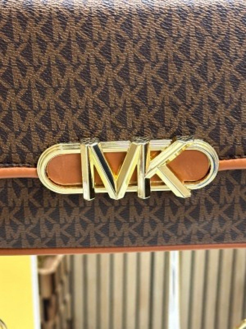 Michael Kors Mk Parker Leather ( Brown )