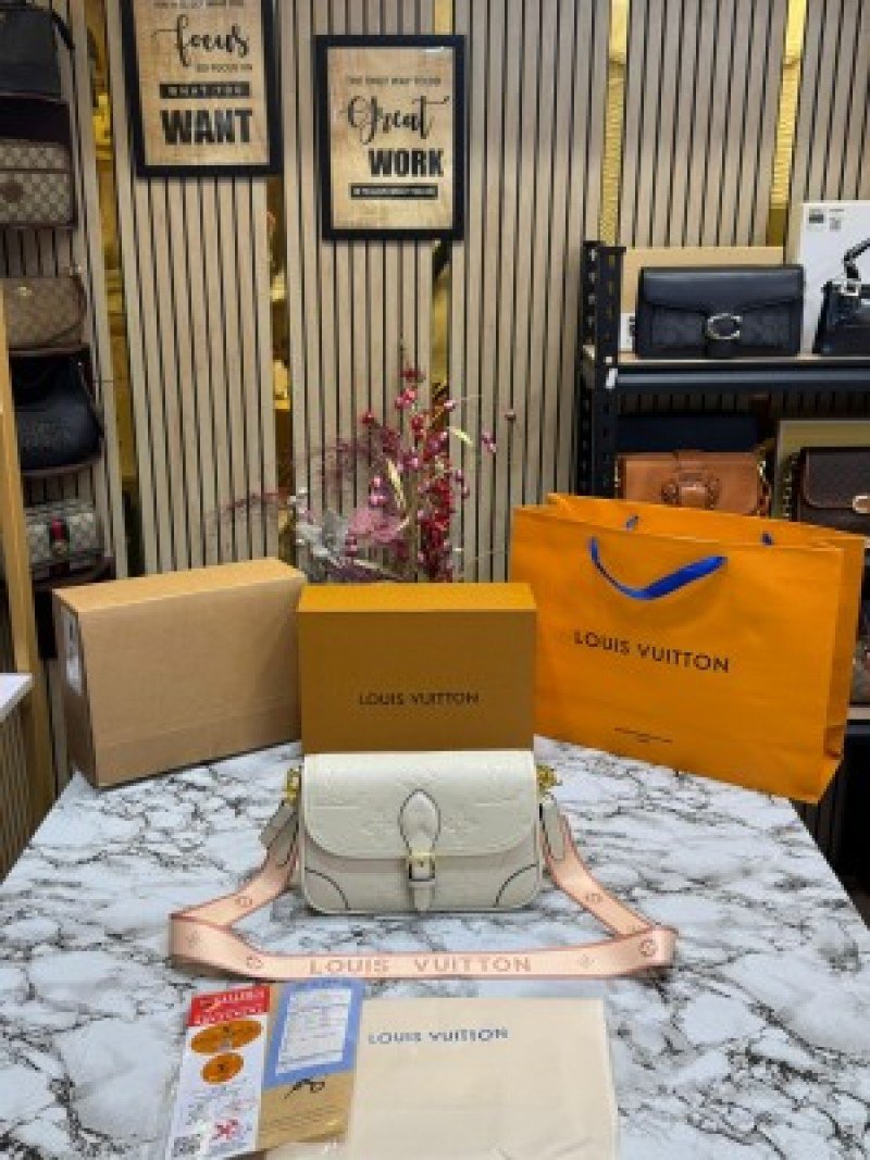 LV Diane Satchel Bag ( Yellow )