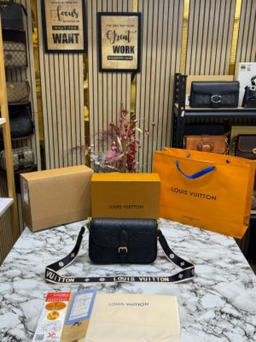 LV Diane Satchel Bag ( Black )