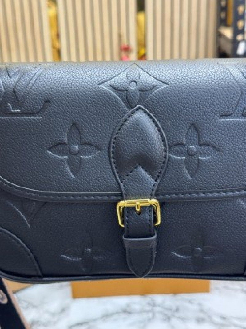 LV Diane Satchel Bag ( Black )