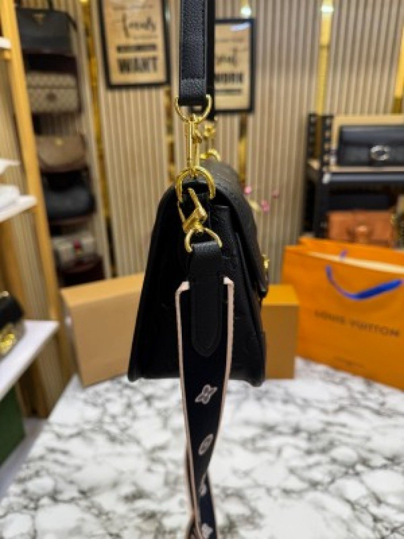 LV Diane Satchel Bag ( Black )