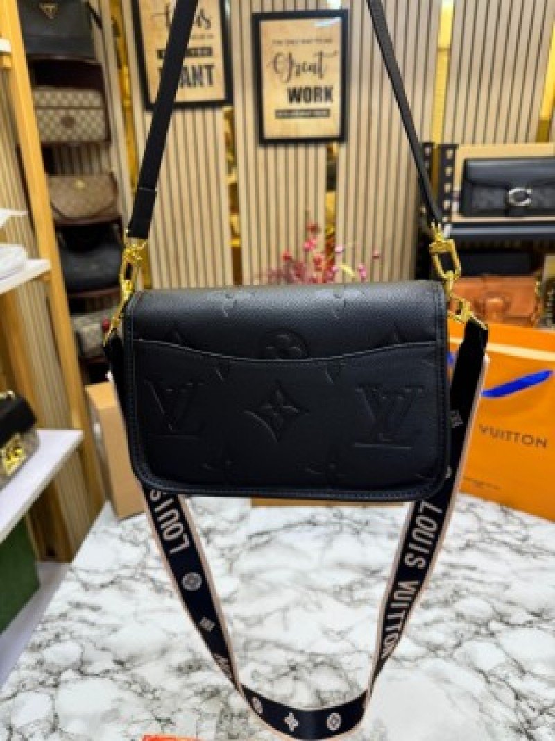 LV Diane Satchel Bag ( Black )