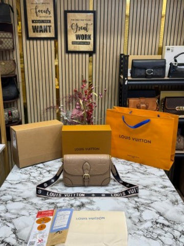 LV Diane Satchel Bag ( Khakhi )