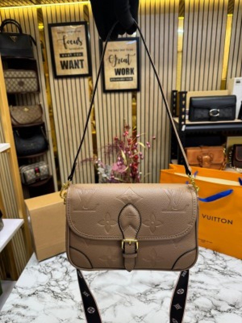 LV Diane Satchel Bag ( Khakhi )