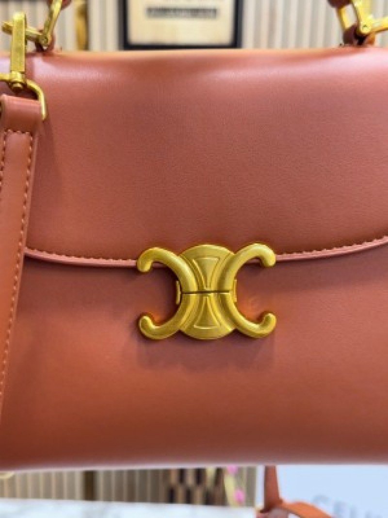 Celine Triomphe Classic Bag ( Brown )