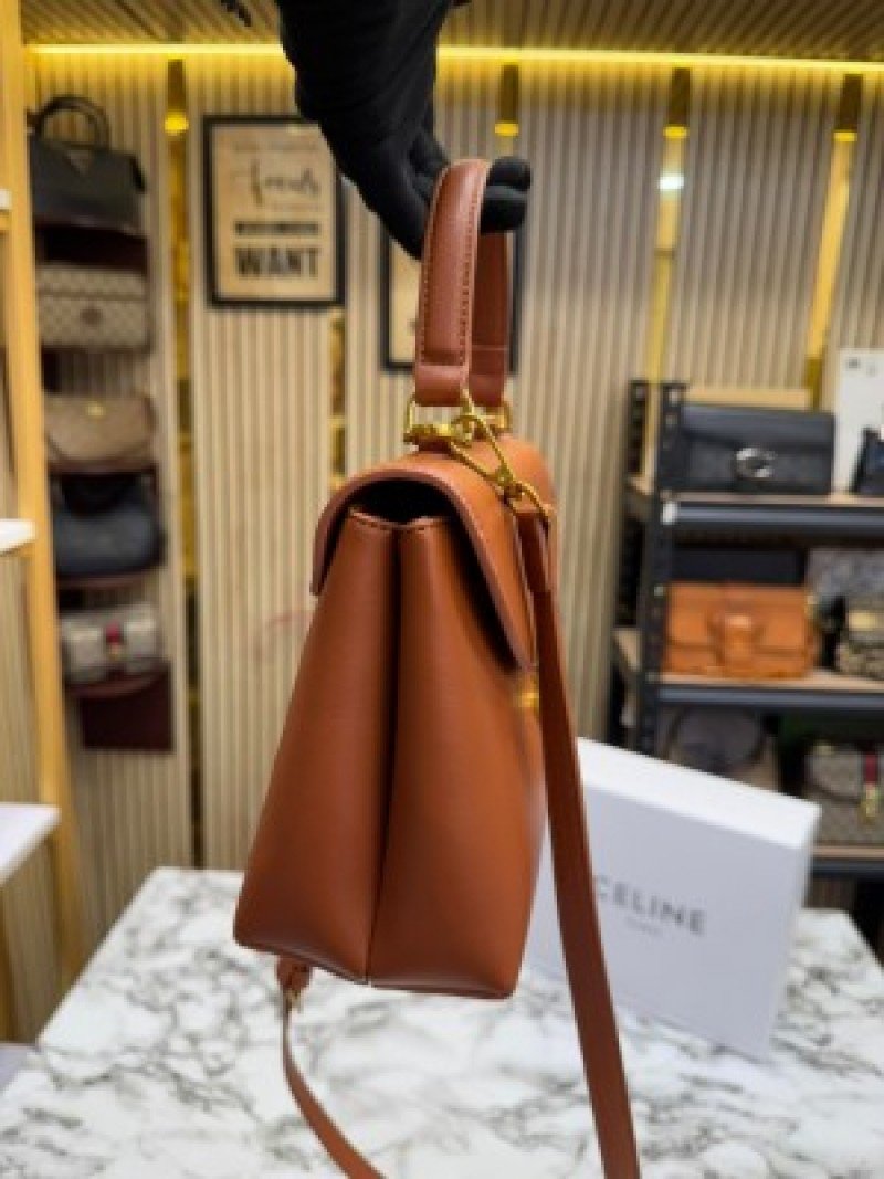 Celine Triomphe Classic Bag ( Brown )