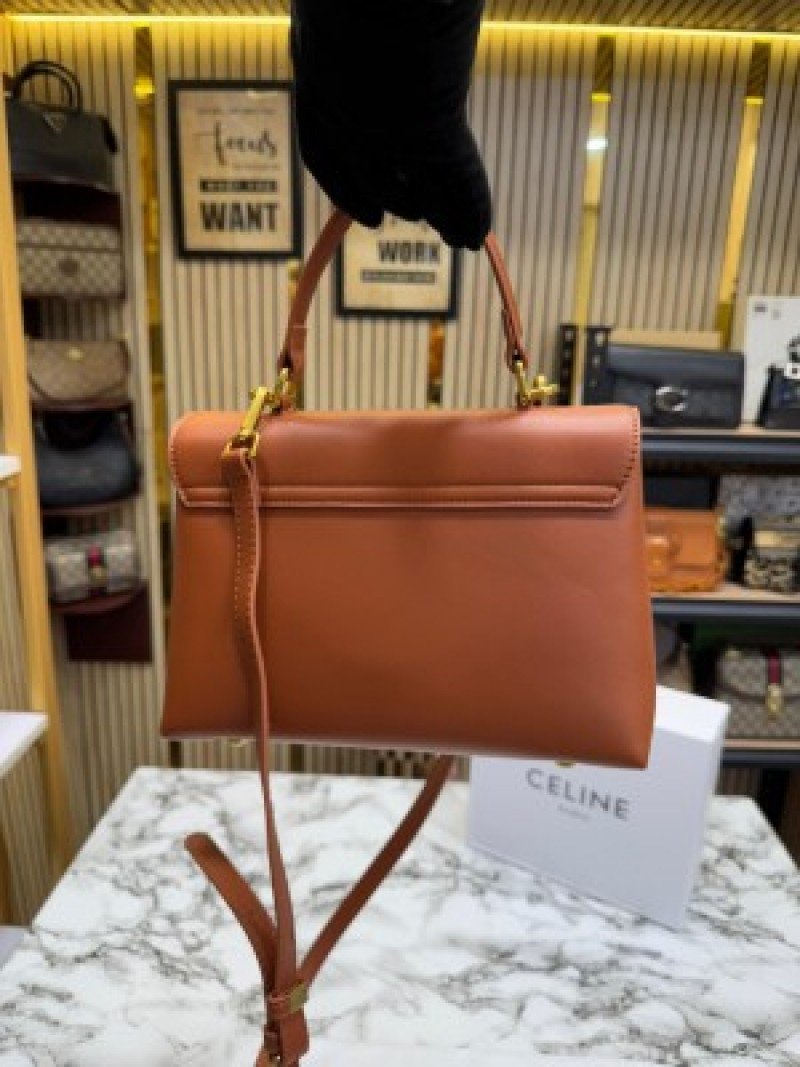 Celine Triomphe Classic Bag ( Brown )