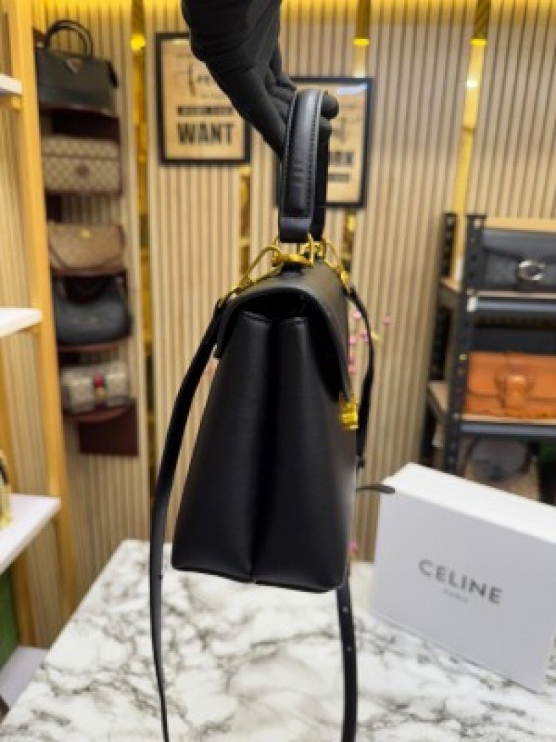 Celine Triomphe Classic Bag ( Black )