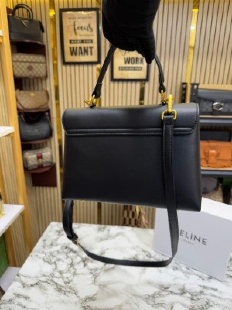 Celine Triomphe Classic Bag ( Black )