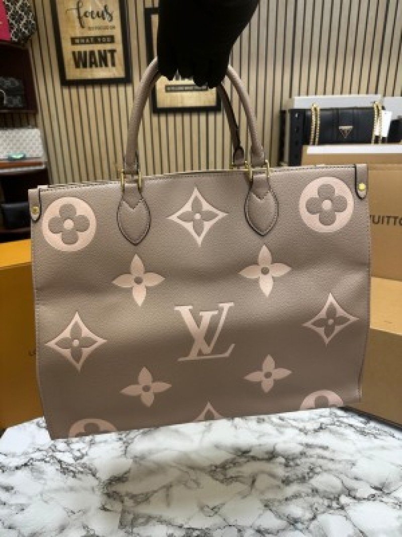LV Onthego Mm Empreinte Tourterelle Bicolour ( Khaki )