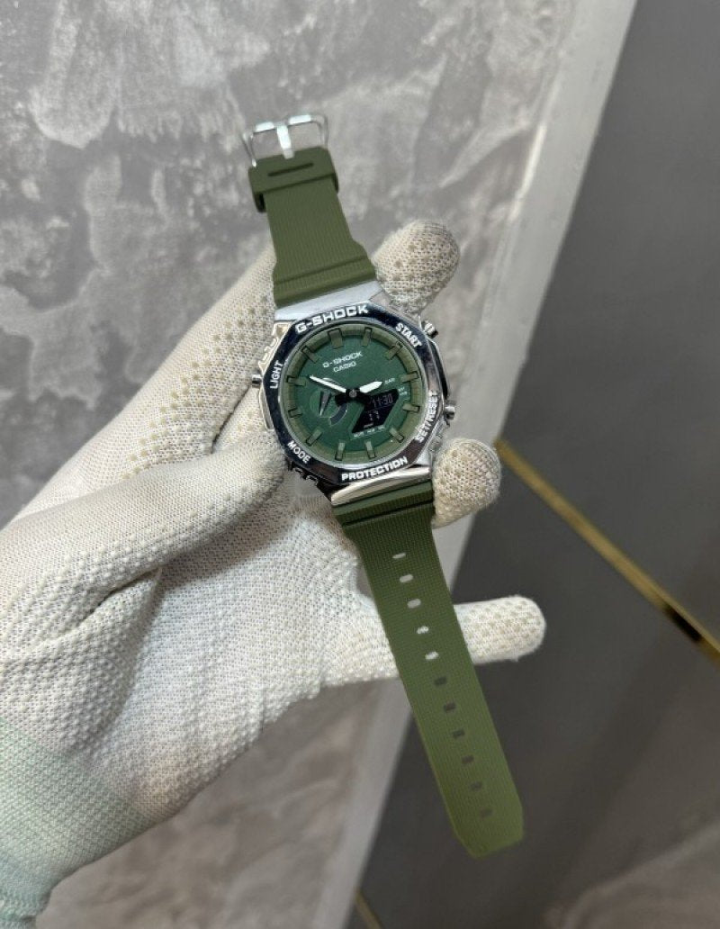 G-Shock Green Metal Dial 44m