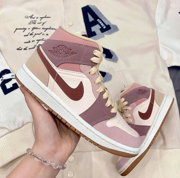 AJ1 Mid 'Dark Pony Smoky Mauve' (Women's)