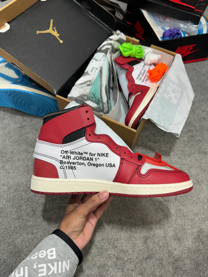 AJ 1 High 'Off-White Chicago' (Top Batch & All Acessories)
