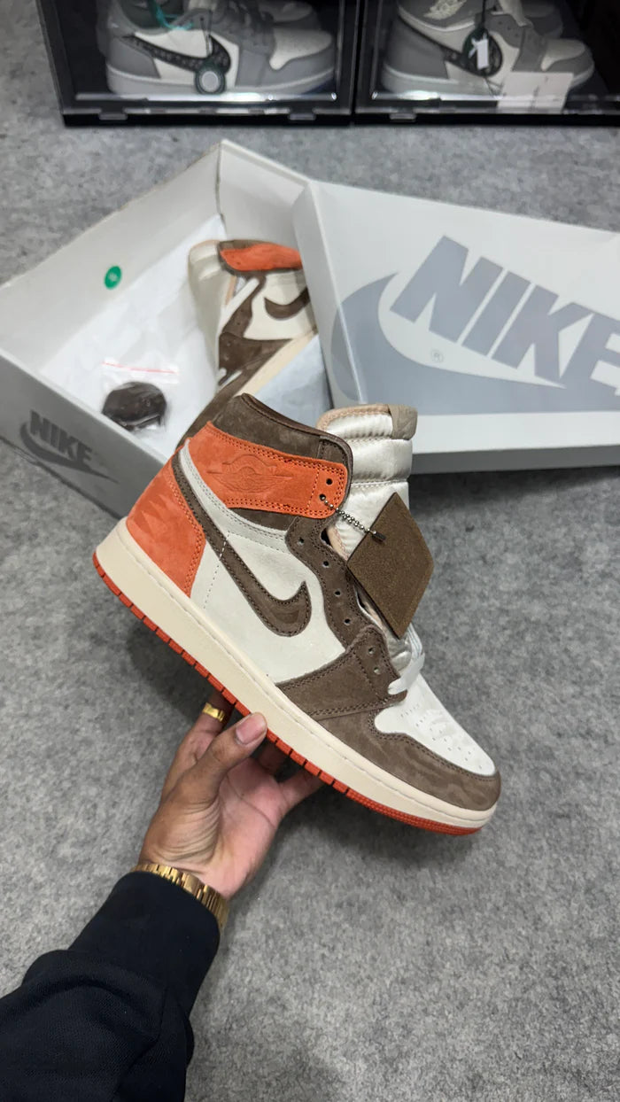AJ 1 High 'Dusted Clay' (Top Batch & Acessories)