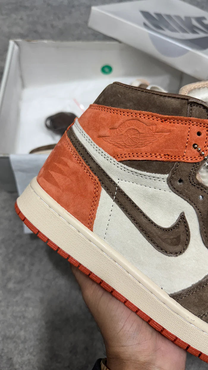 AJ 1 High 'Dusted Clay' (Top Batch & Acessories)