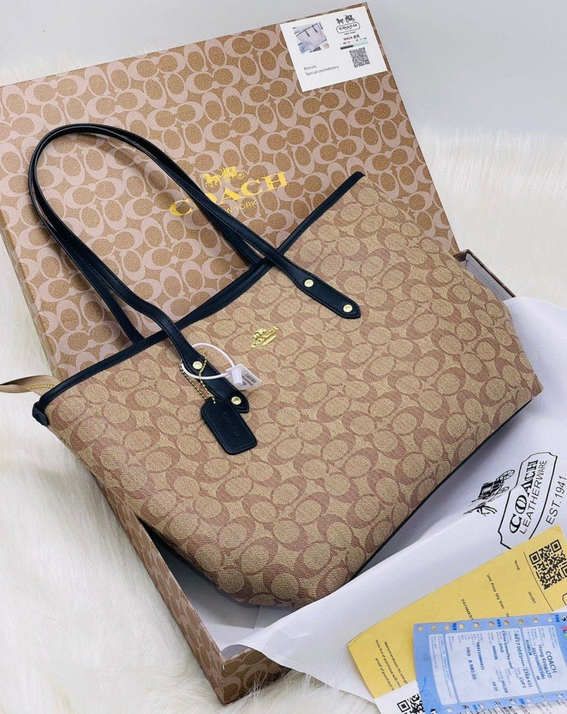 Coach City Tote ( Black )