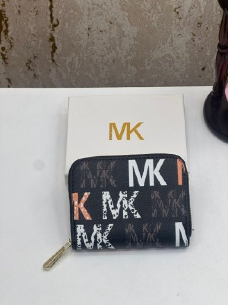 Michael Kors Zip Wallet[ Black ]