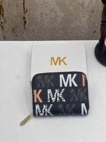 Michael Kors Zip Wallet[ Black ]