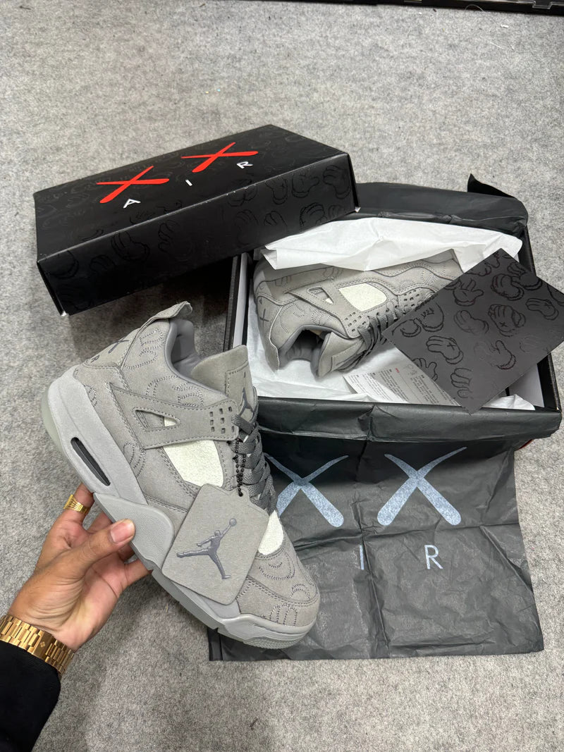 Retro 4 'KAWS' Grey
