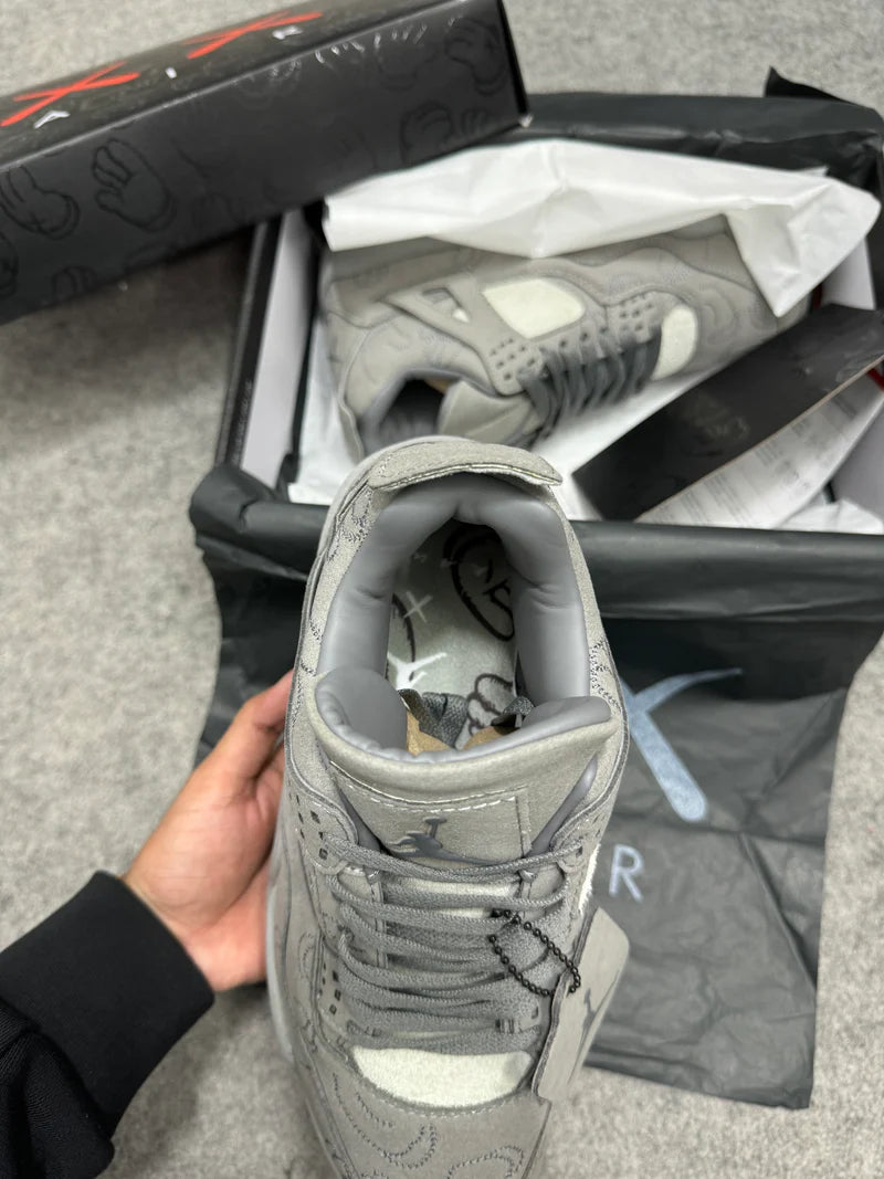 Retro 4 'KAWS' Grey