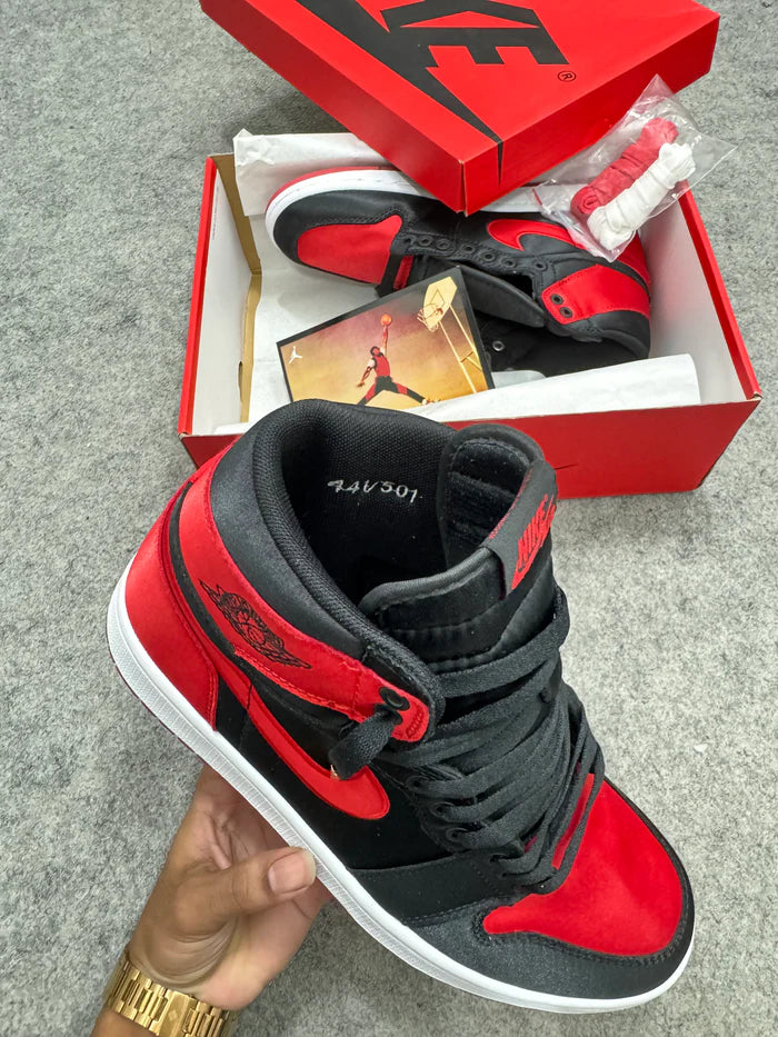 AJ 1 High 'Satin Bred'