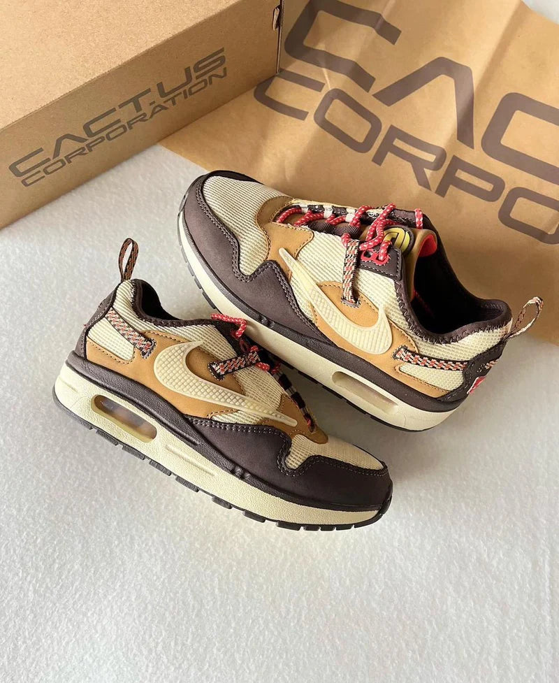 Travis Scott X Nike Air Max 1 Baroque Brown