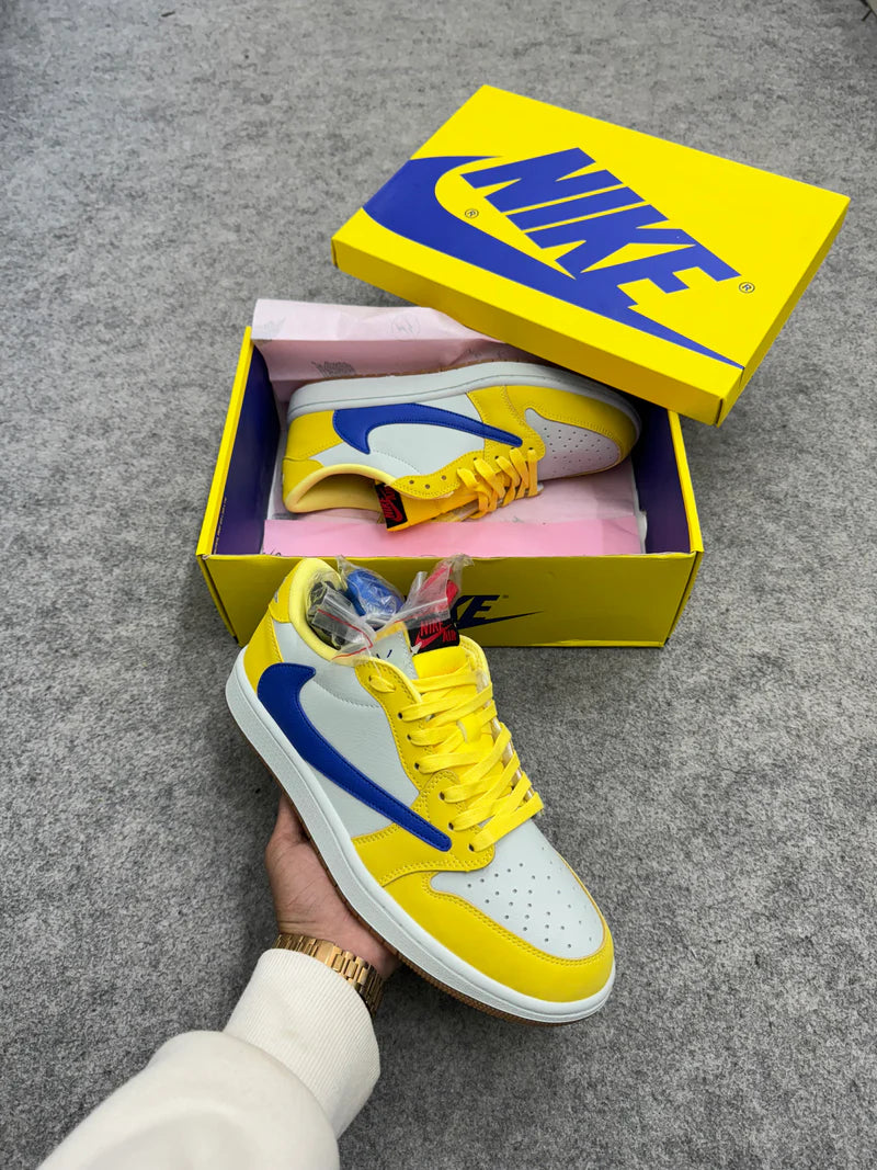 AJ 1 Low X Travis Scott 'Canary'