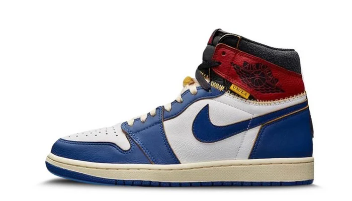 AJ 1 High 'Union Los Angeles Blue Toe' (Top Batch & Acessories)