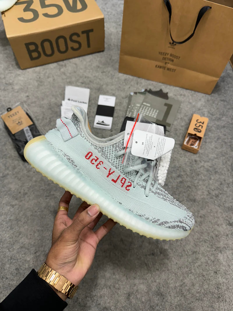 Yeezy Boost 350v2 'Blue Tint' (With OG Bag & Accessoires)