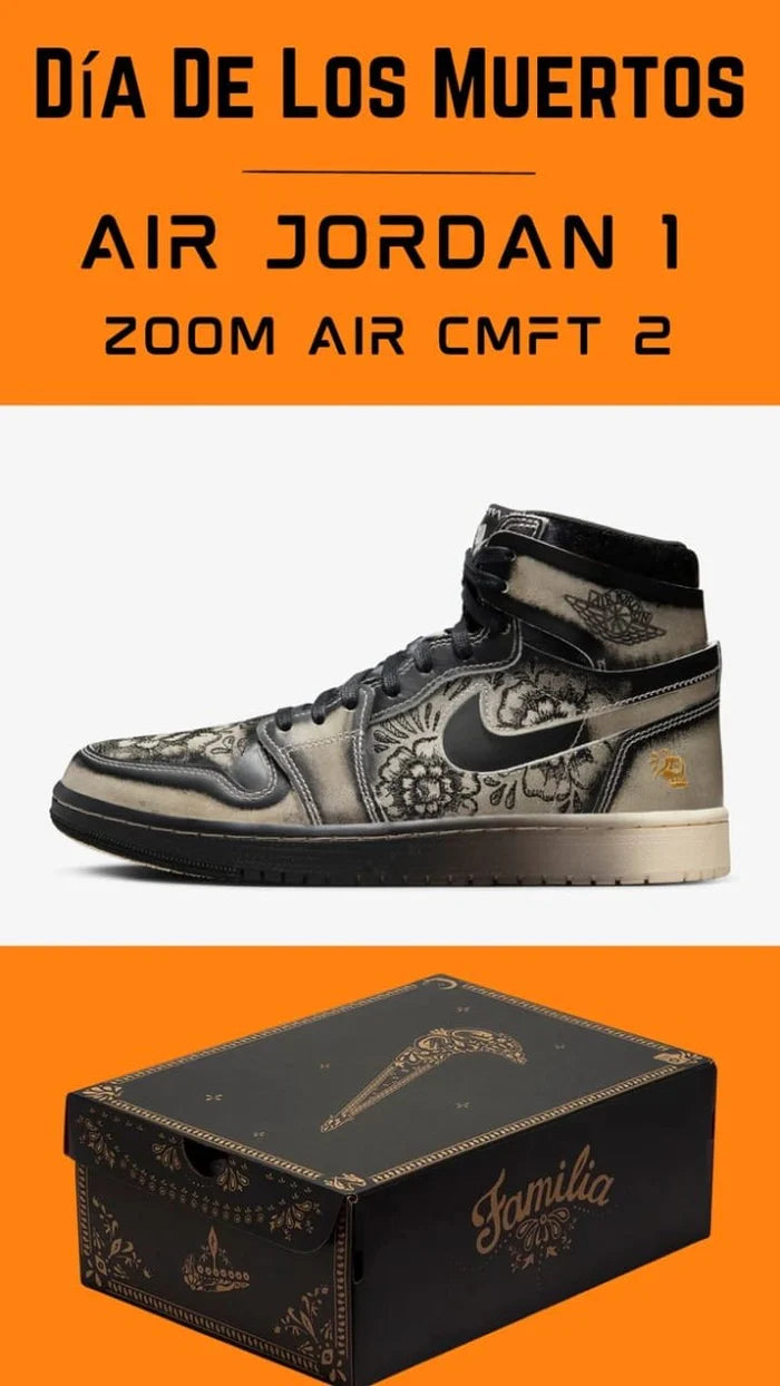 AJ 1 High 'Zoom Air Cmft 2 Dia De Muertos'