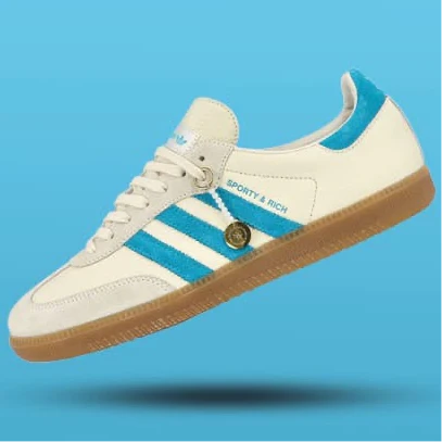 Adidas Samba X Sporty & Rich 'Beige Blue'